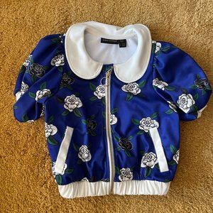 Mini Rodini floral jacket 6-7 116/122